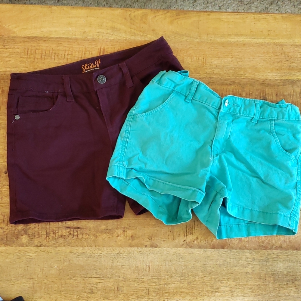 Girls set of 2 shorts size 12